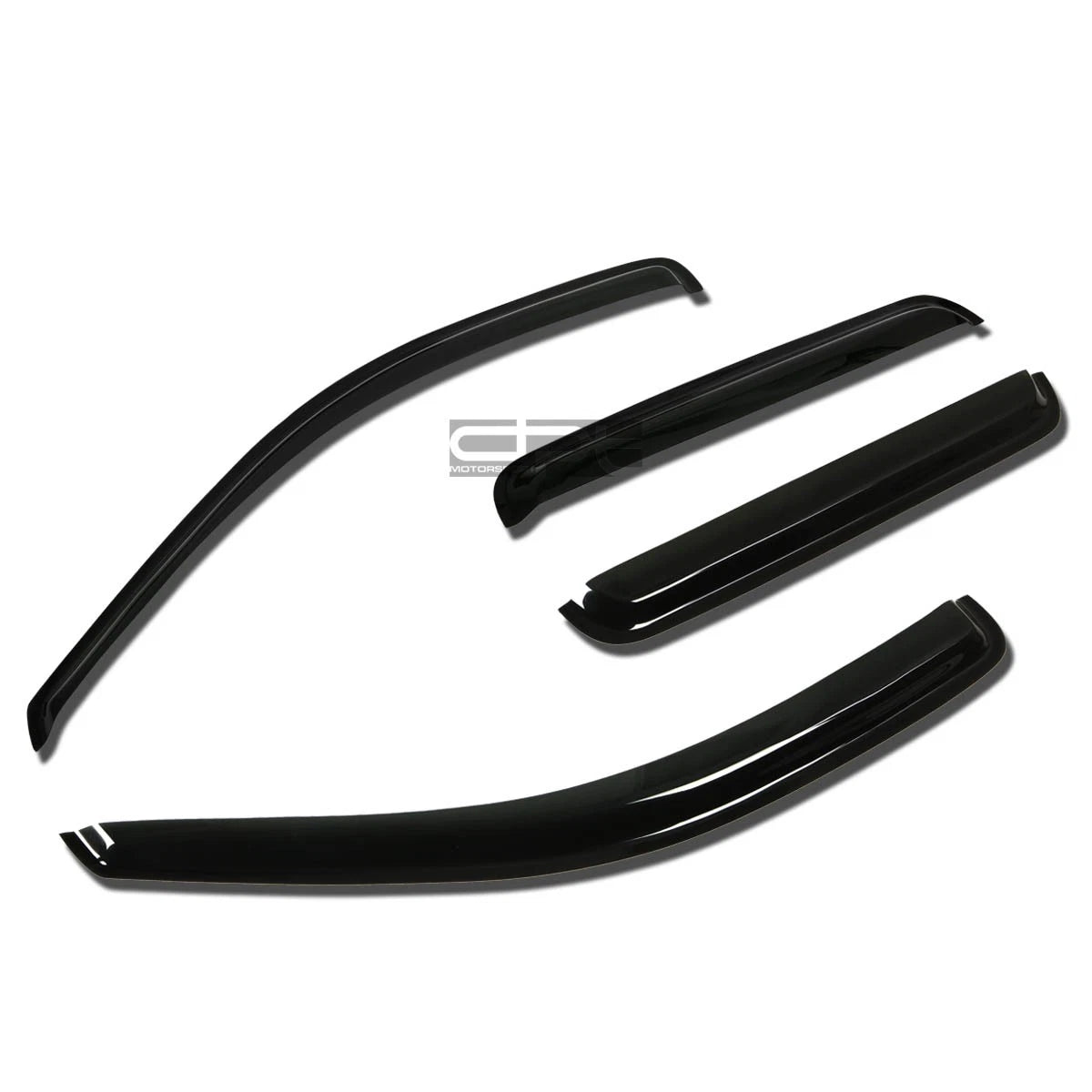 Fit 99-04 Grand Cherokee Wj Smoke Window Visor/wind Deflector Vent