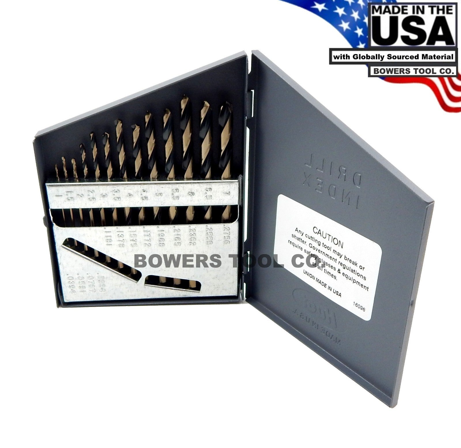Norseman 13pc Metric HI-Molybdenum Drill Bit Set