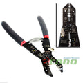 9" PRO STRIPPER / CRIMPING PLIERS Tool AWG 8 to 18 ga Wire Copper Steel