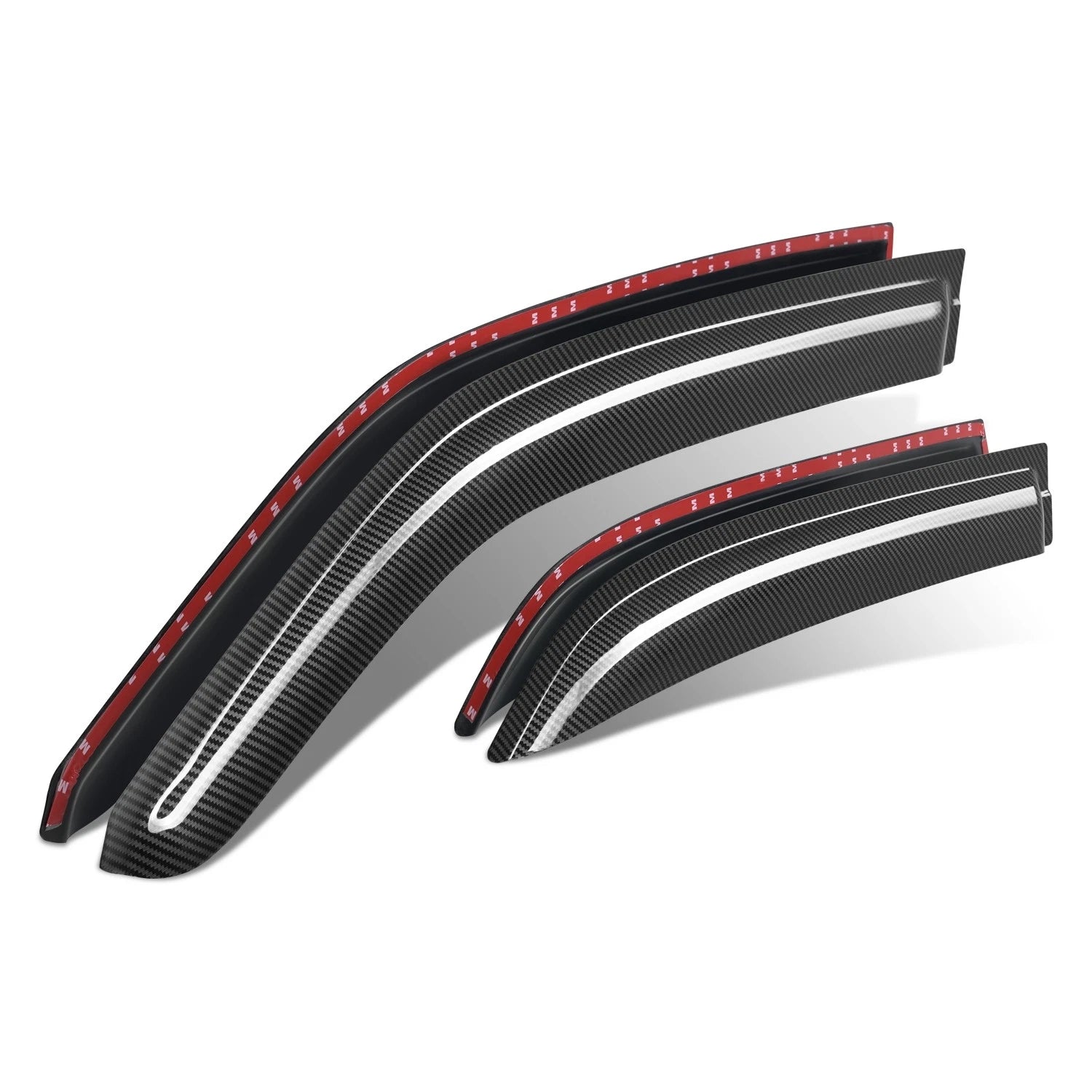 Fit 05-10 Chrysler 300 Dodge Magnum Glossy 3m Adhesive 4 Window