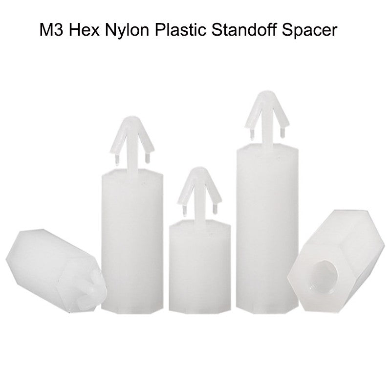 Hex Nylon Plastic Standoff Spacer Fixed PCB Board