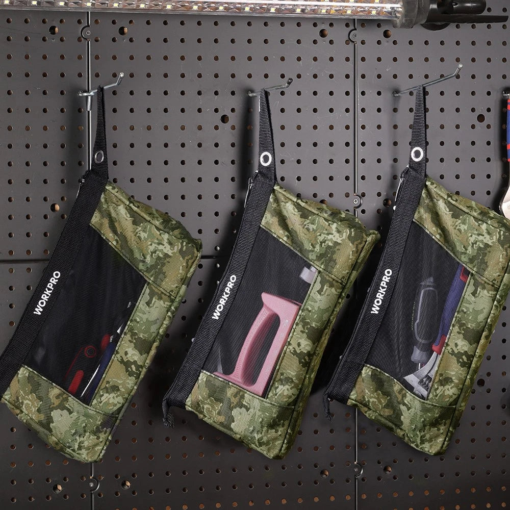 Workpro 3 Pack 12" Tool Pouches Heavy-duty Small | Built Supply Co