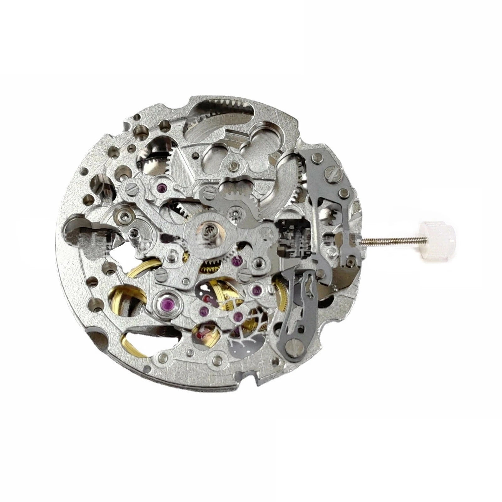 25.6mm 3-hand Skeleton Automatic Mechanical Watch Movement For Miyota
