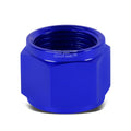 Fit Aluminum/steel Hard Line Blue 12-an 3/4" Tubing Sleeve Nut Flare