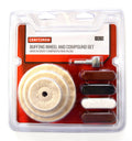 8pc CRAFTSMAN BUFFING WHEEL PAD COMPOUND EMERY ROUGE & MANDREL SET 93579Opens in