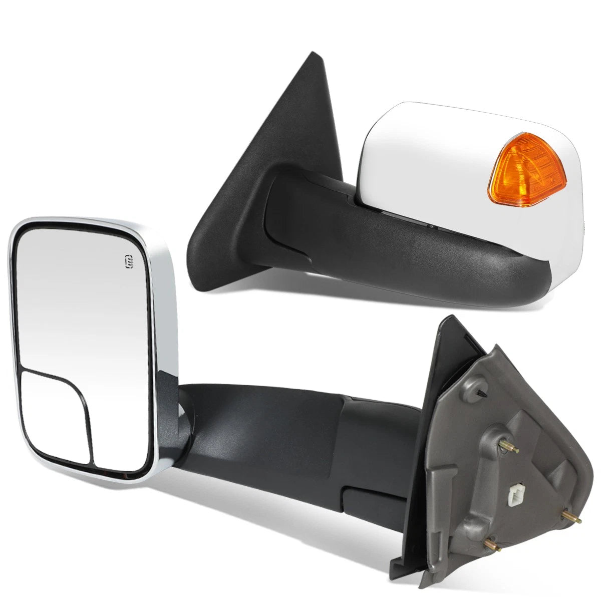 Fit 2002-2009 Dodge Ram Chrome Power Flip-up Tow | Built Supply Co