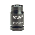 Capri Tools Shallow Impact Socket 1/4 in. Drive 6-Point SAE by Capri Tools