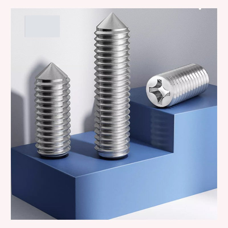 M2-M4 Grub Screws Cone Point Stainless Steel Set