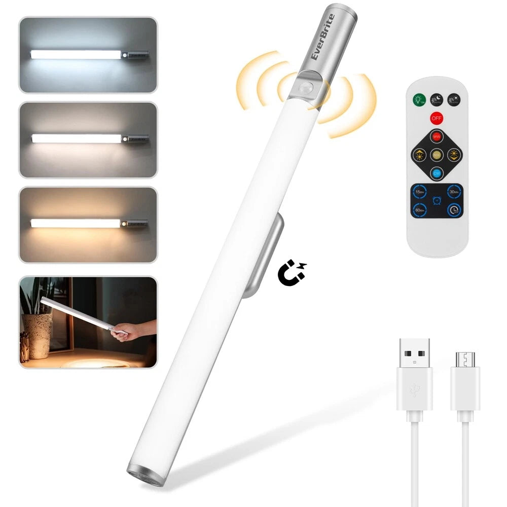 Everbrite Rechargeable Under Cabinet Lighting Remote Control Motion