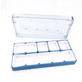 5 Grids Plastic Storage Box For Watch Movement Parts Accessories