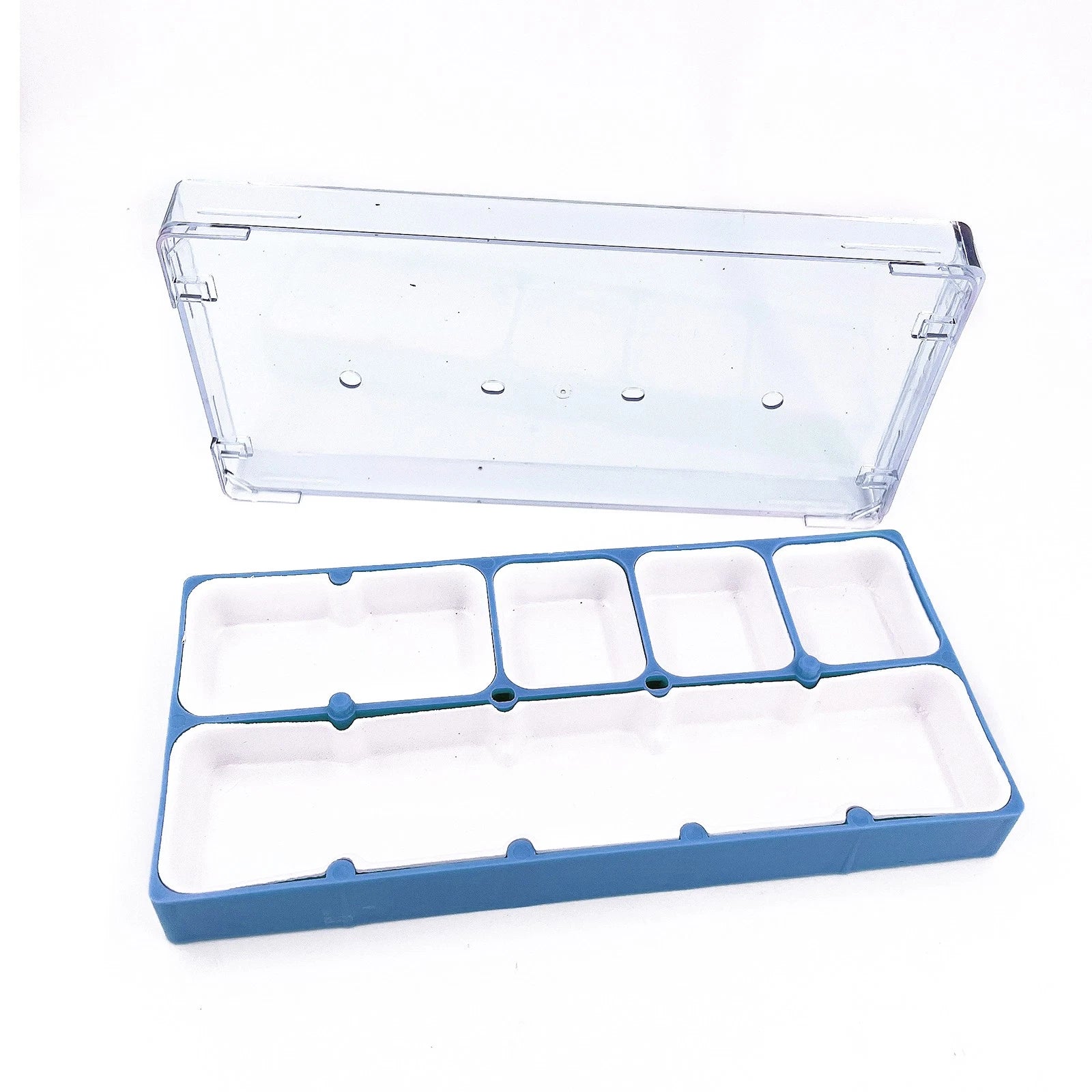 5 Grids Plastic Storage Box For Watch Movement Parts Accessories