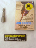 Industrial Grade 1/4" Magnetic Nut Driver Bits by Industrial Grade
