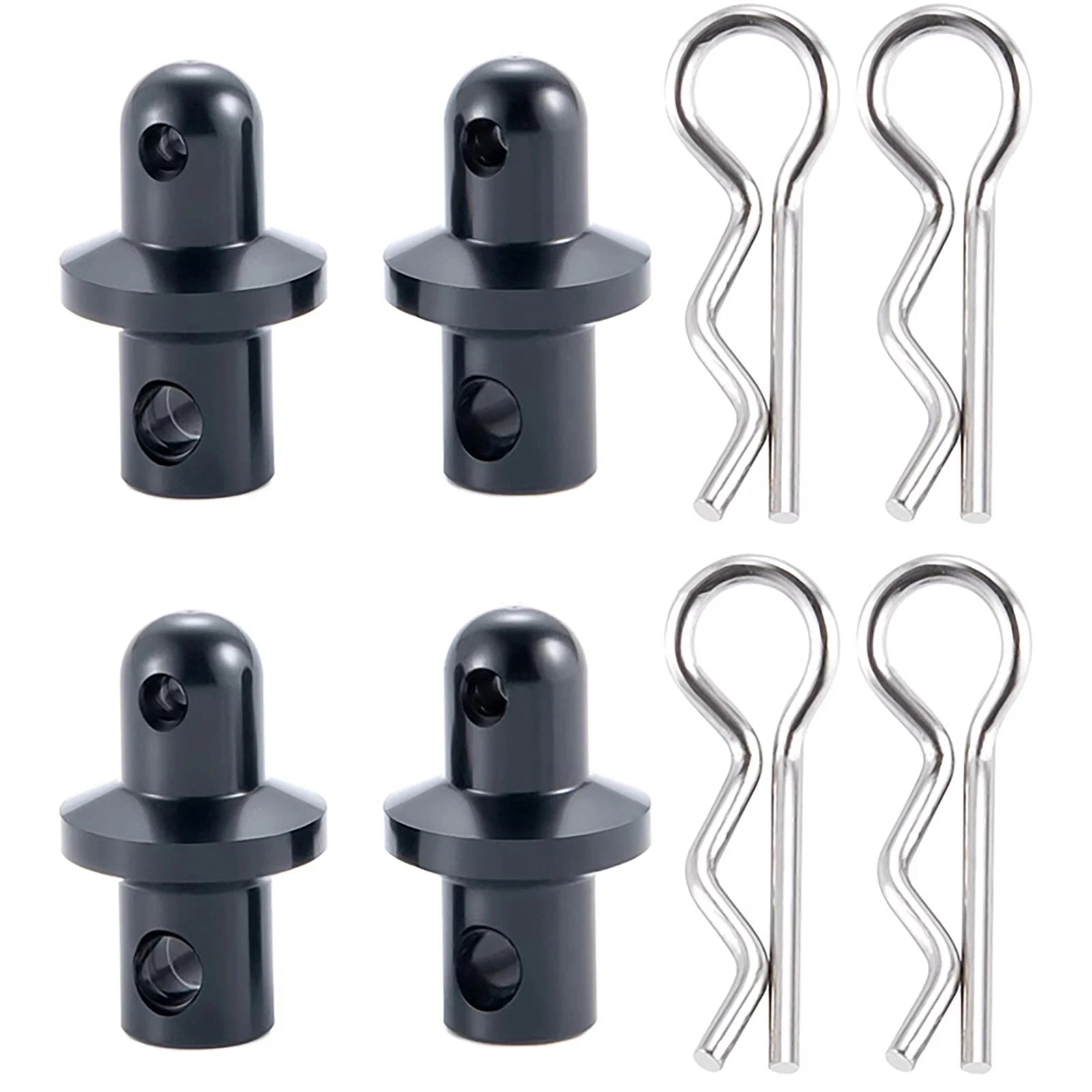 Aluminum Alloy Body Post Mount Set For Axial Scx10 Pro Axi03028 1/10
