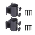 Aluminum Umbrella Mount For 1.5 To 1.9 In Diameter Poles - Black