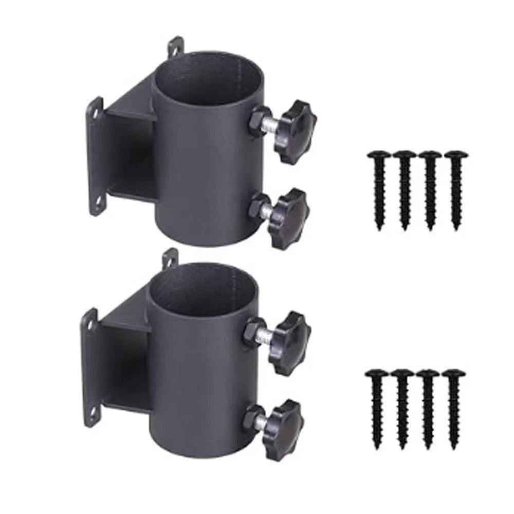 Aluminum Umbrella Mount For 1.5 To 1.9 In Diameter Poles - Black