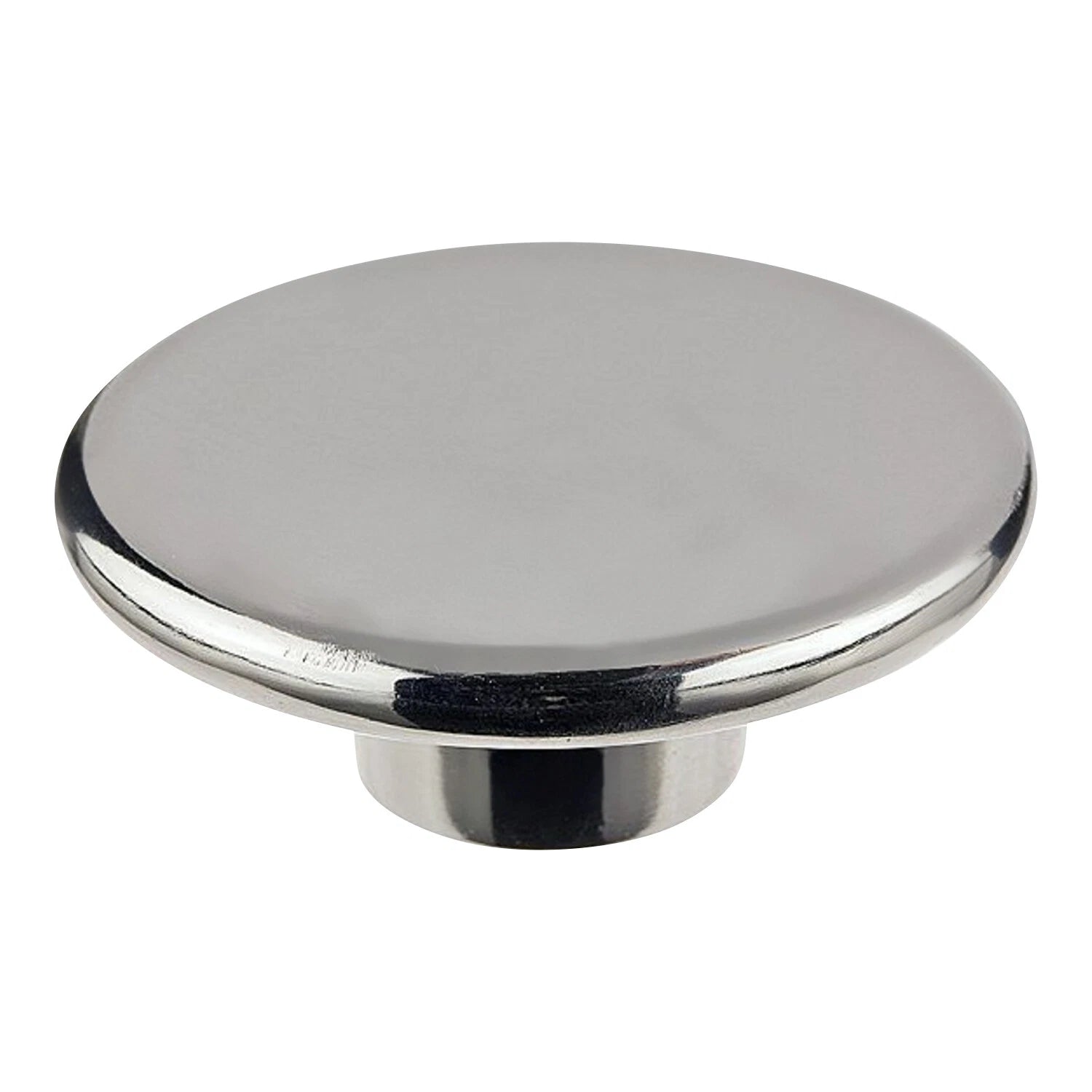 Rok Zen Flat Circle Nickel Kitchen Cabinet Door | Built Supply Co