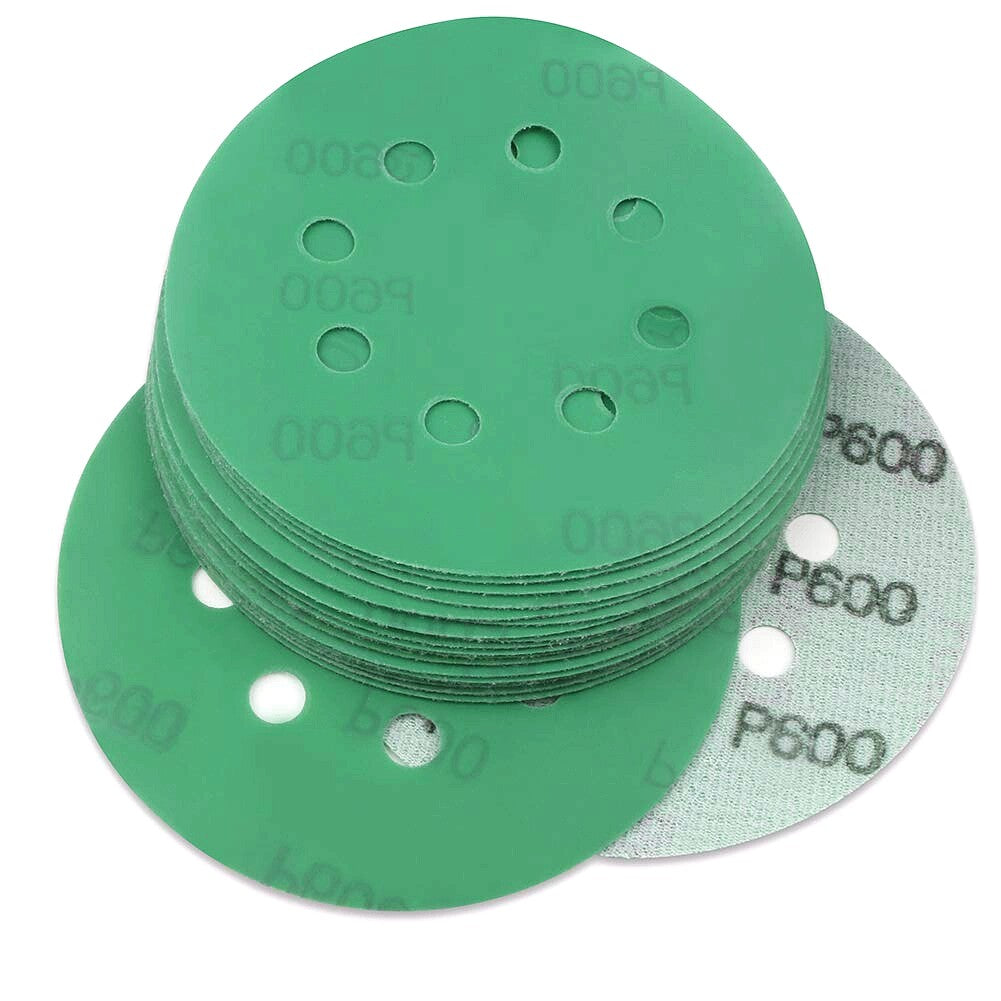 50PCS 5" 600 Grit Wet Dry Sanding Discs by Unbranded