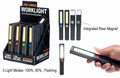 12 Hand Held Led 200 Lumen Work Lights Shop Flashlight 3 Modes