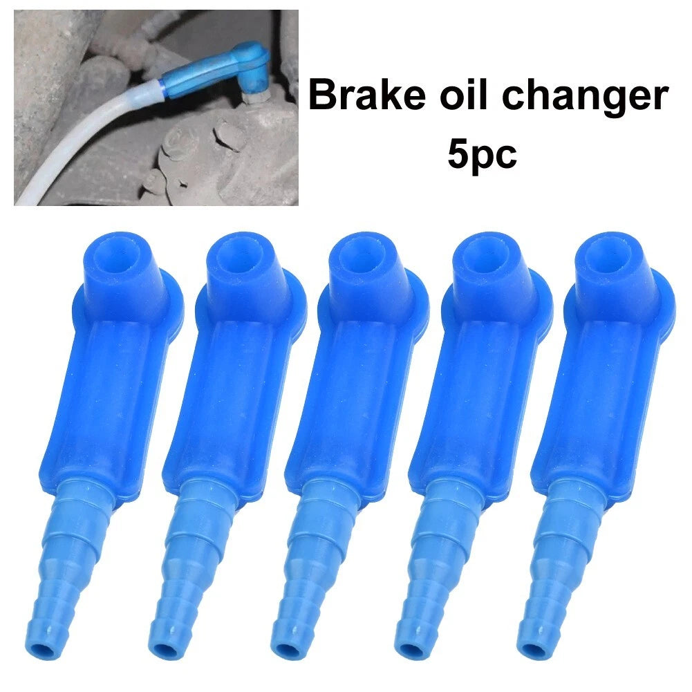 Brake Oil Brake Fluid Replacement Connector Oil Bleeder Change Plastic