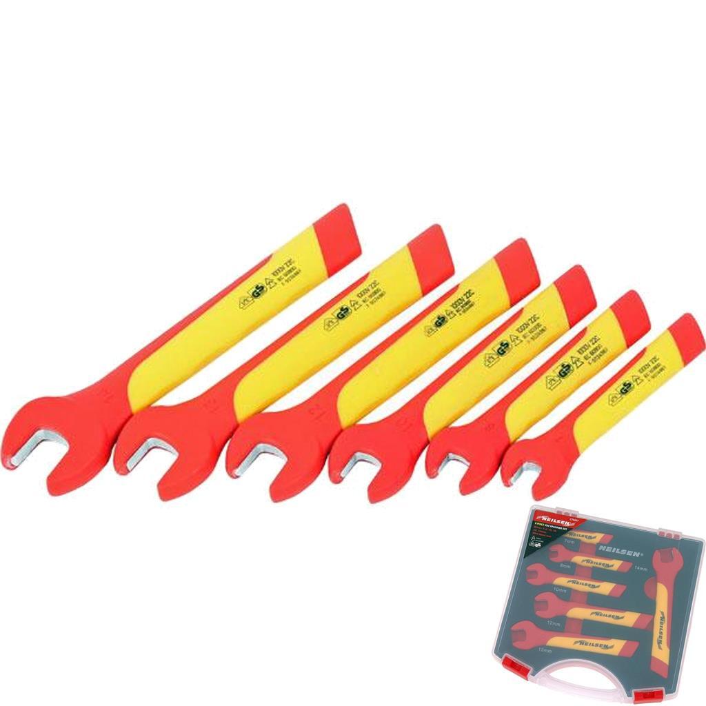 Neilsen 6pc VDE Insulated Spanner Set