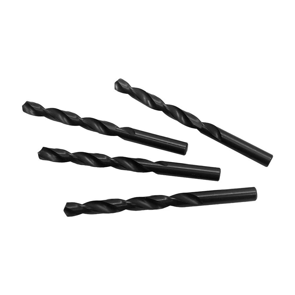 Straight Shank Drilling 6.5mm Hss Black Oxide Jobber Length Twist