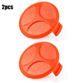 Replacement Spool Covers for Lawn Trimmers - Pack of 2