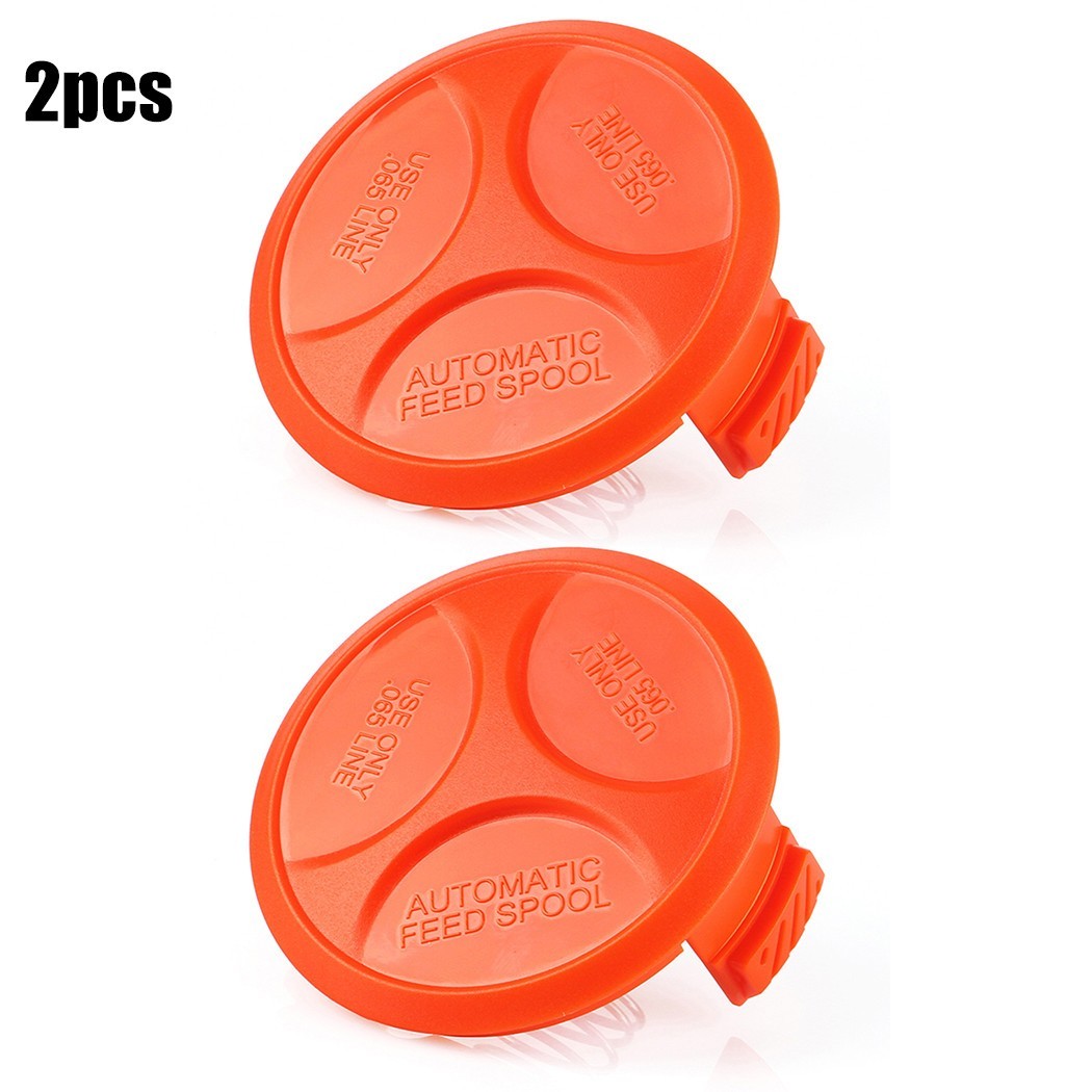 Replacement Spool Covers for Lawn Trimmers - Pack of 2