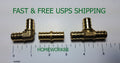 30 Pack 1/2" Pex Elbow, 1/2" Pex Coupling, 1/2" Pex Tee
