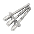 100x 3/16" M4.8 Stainless Steel Closed End Countersunk Blind Rivets ISO 15973