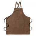Kitchen Protective Apron Thickened Canvas Water Oil And Stain