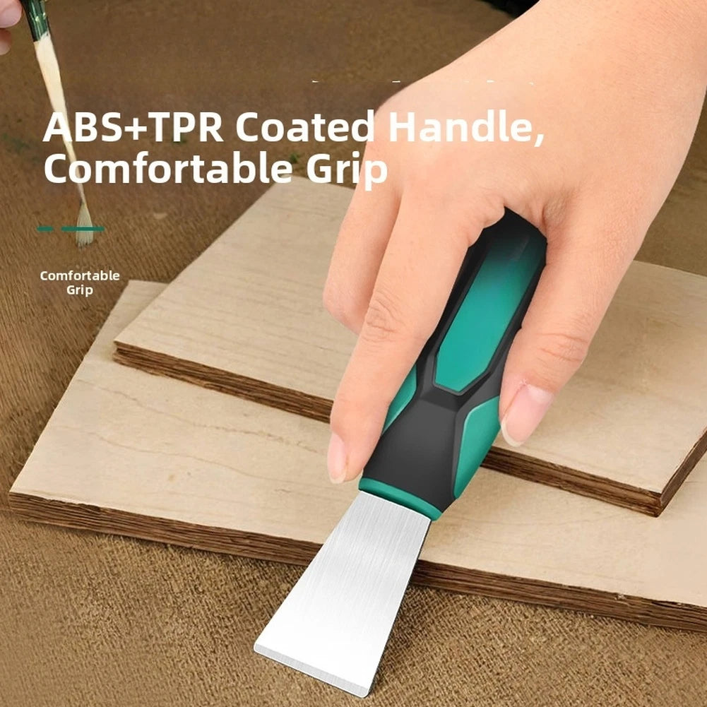 Abs+tpr Overmolded Handle Scraper With 3cr13 Blade For Kitchen