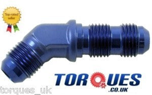 AN -4 (AN4 AN 4) 45 Degree Forged Bulkhead Fitting