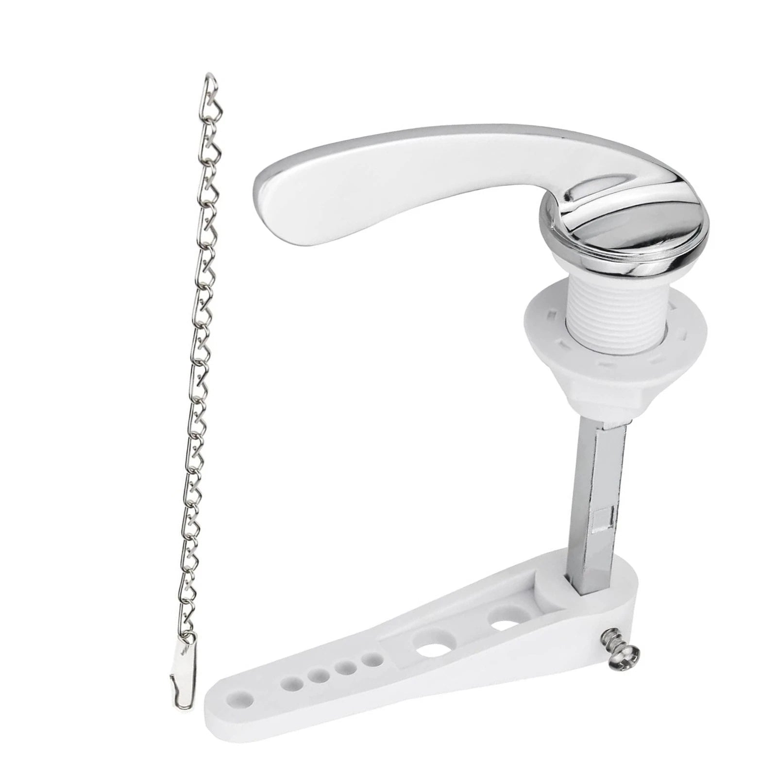 Universal Toilet Flush Handle Lever Arm Kit With Chain For Wc Cistern