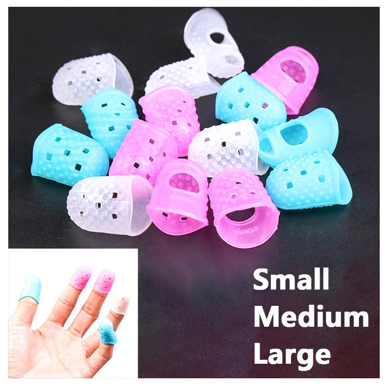 Rubber Thimble Finger Cones Protector Small to Large