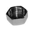 Chrome Compression Cap Blank 1/2" End Cap