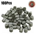 Practical Gray Tpms Tire Valve Stem Cap Cover Kit () For Vehicles