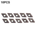 Pratical Carbide Inserts 10pc Indexable Industrial DCMT 2-1-SM ReplacementOpens 