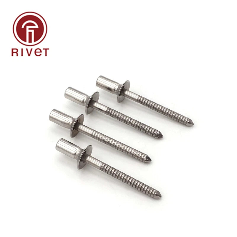 M4.0 Gb 12616 Stainless Steel Countersunk Rivets Closed End Blind