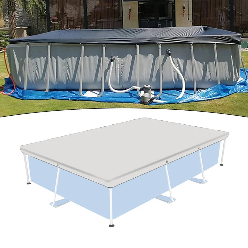 Durably Designed Swimming Pool Cover Waterproof 400 211cm Reflective