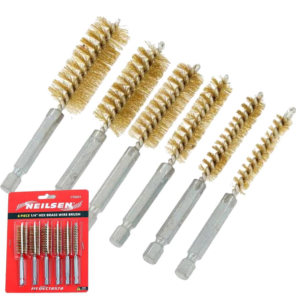 Neilsen Brass Wire Brush Pipe Cleaning Set