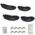 Rear Left&amp;right Brake Pads Set For Ford F-250 F-350 Super Duty 2013-2022 D1691
