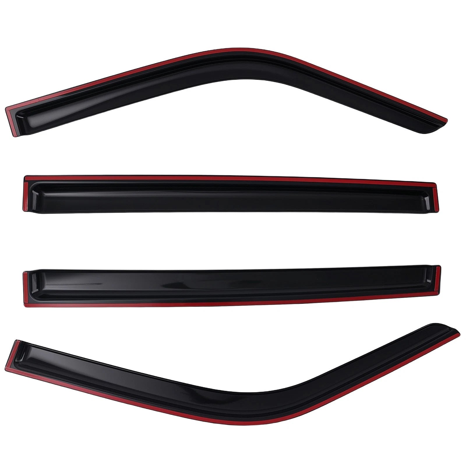 Side Window Vent Visor for Ford F250 F350 F450 Super Duty Extended 99-16