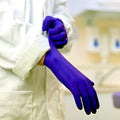 100 Blue/Indigo Nitrile Exam Gloves 4mil Latex-Free Powder-Free