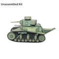 Ms-1 S Escort Tank Model 3d Paper Unassembled Kit Display Souvenir