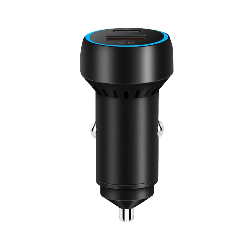 48W Super Fast Charging Head Qc3.0 Dual-port Car Charger For Dji Mini