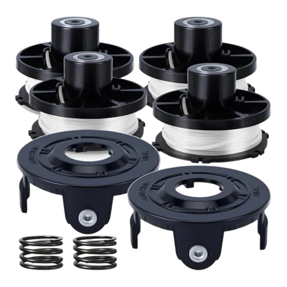Trimmer Spool Replacement For Dur181 Models 4 Spools 2 Covers 2