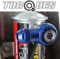 An -8 (jic8) to 1/4" Npt Banjo Assembly for Facet Red Top Fuel Pump