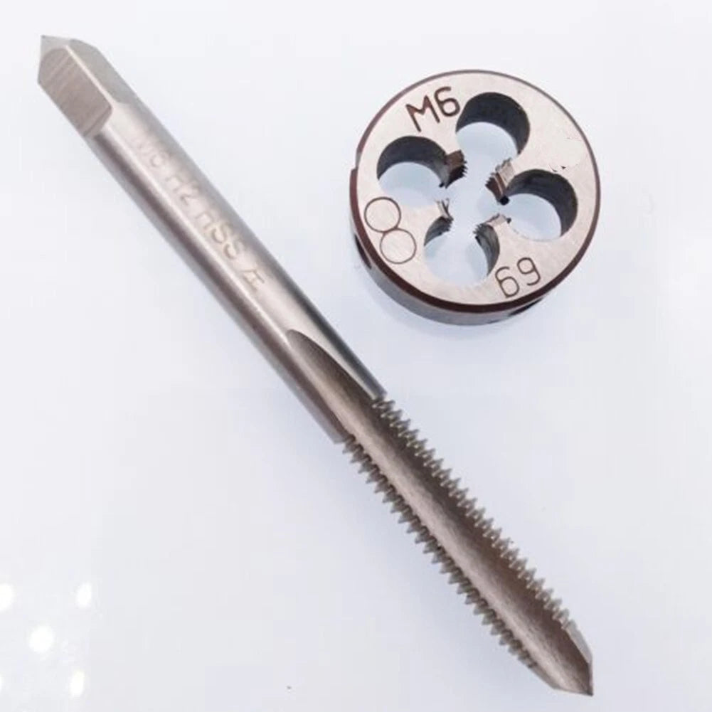 Tap & Die Fine Thread For Unalloyed Left Hand M6x1mm Replacement