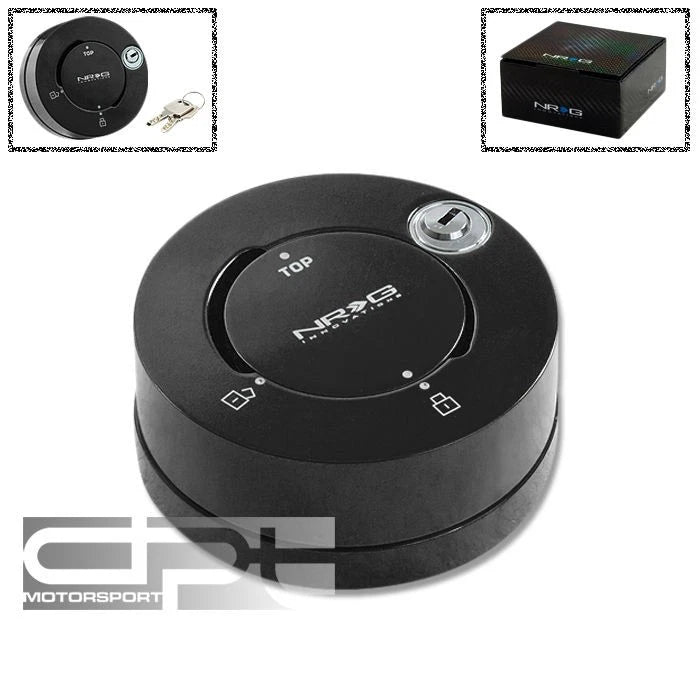 Nrg Steering Wheel Quick Release Adapter Gen 2.0/2.5 Matte Black Lock