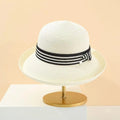 For Women's Straw Hat Wide Brim Summer Style For Outdoor Sunscreen Use